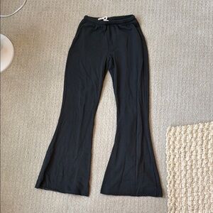 Black Aerie Flared sweatpants